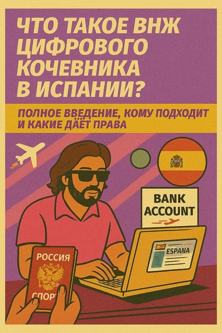 ВНЖ цифрового кочевника в Испании — что это, кому подходит и какие даёт права