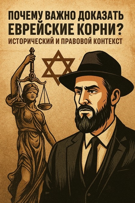 Почему важно доказать еврейские корни? Исторический и правовой контекст
